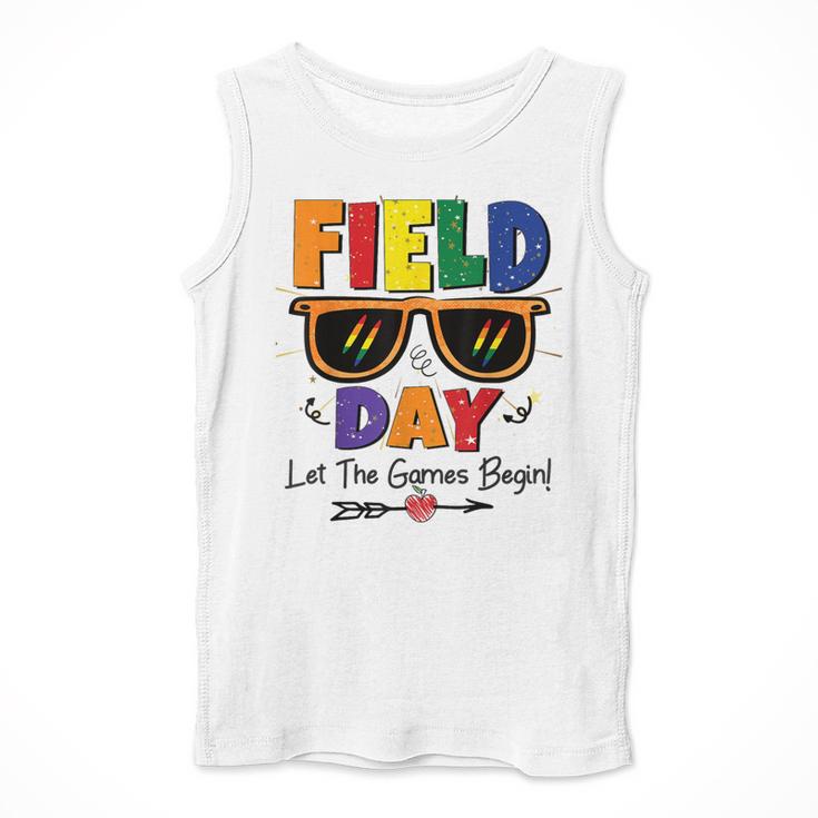 Field Day 2025 Let The Games Begin Kids Boys Girls Teachers Men Tank Top, funny design