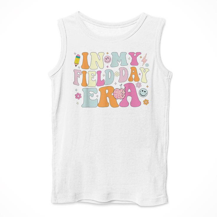 In My Field Day Era Teacher Kids Cute Groovy Field Day Men Tank Top, Groovy Teacher Gifts, funny design