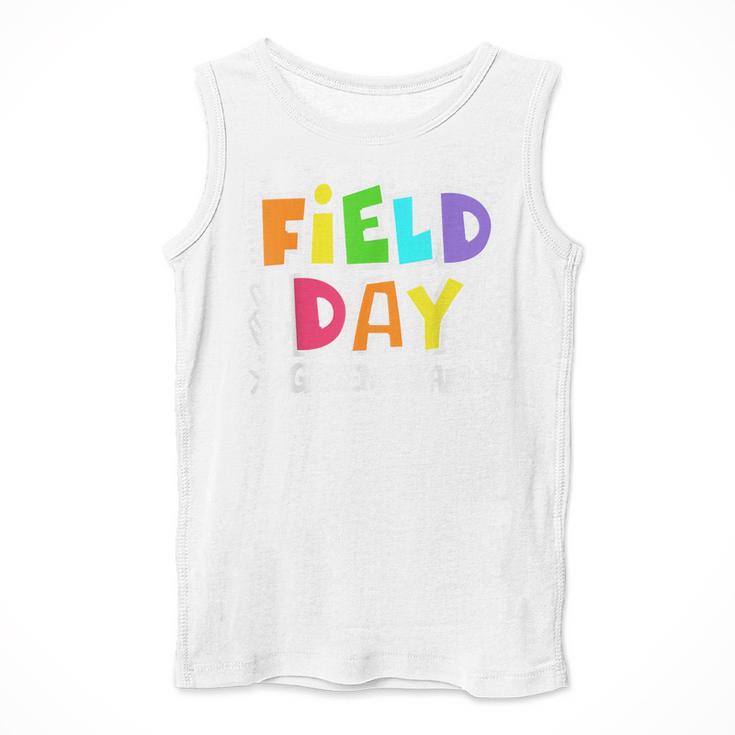 Field Day Green Team For Teacher Kids Field Day Games Men Tank Top, funny design
