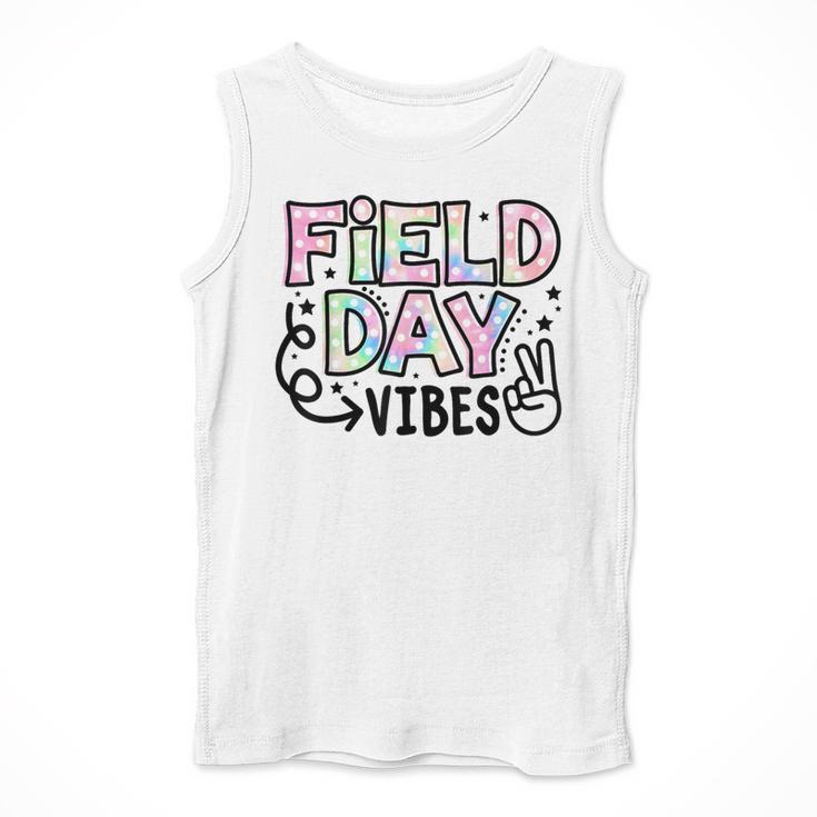 Field Day Vibes For Teacher Kids Happy Field Day 2025 Men Tank Top, funny design