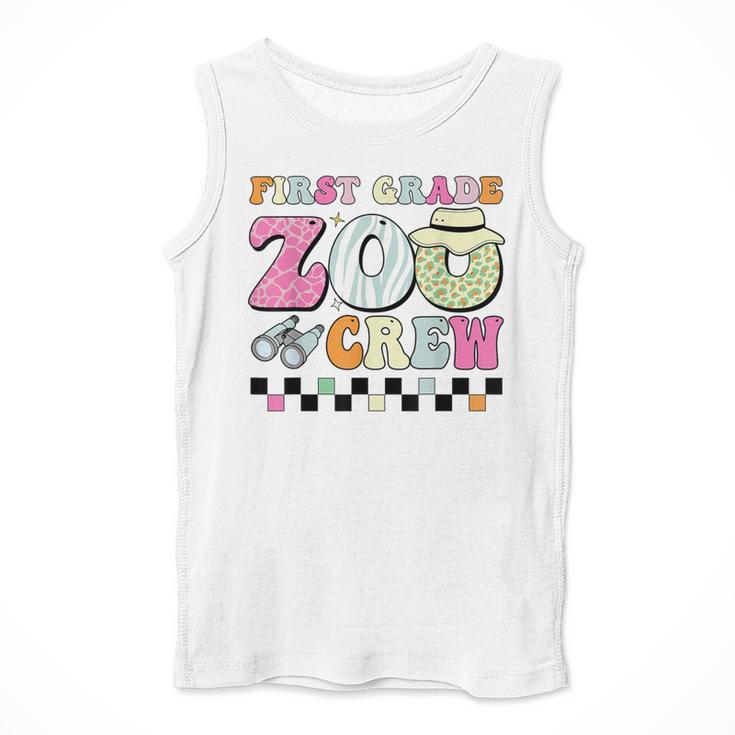 Field Zoo Trip Shirt For Teacher First Grade Crew For Men Women Kids Men Tank Top, First Grade Teacher Gifts, funny design