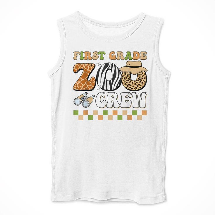 Field Zoo Trip Teacher First Grade Crew Back To School Men Tank Top, First Grade Teacher Gifts, funny design Field Zoo Trip Teacher First Grade Crew Back To School Men Tank Top, First Grade Teacher Gifts, funny design