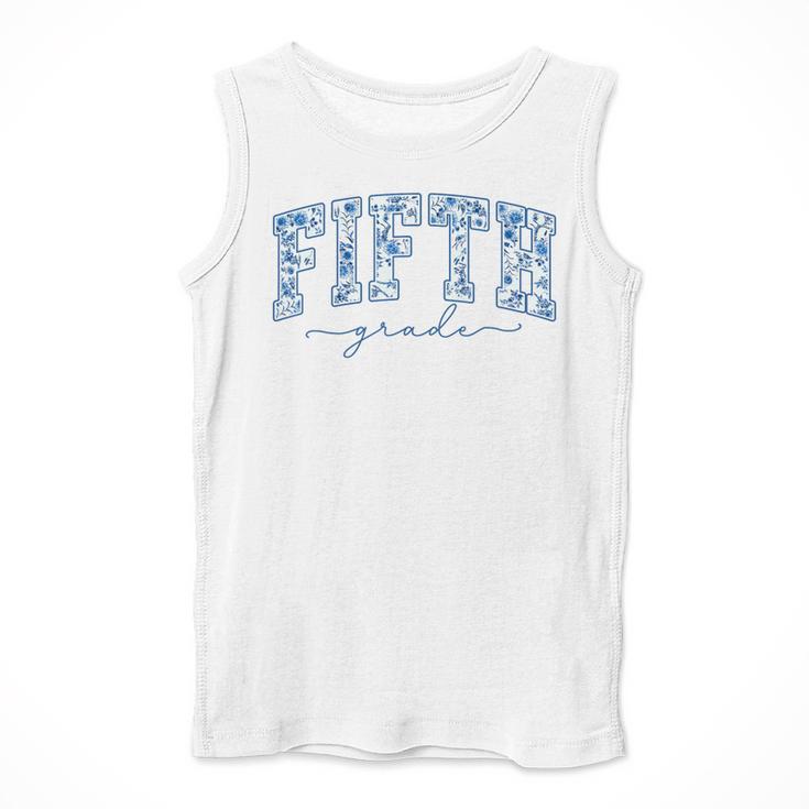 Fifth Grade Toile De Jouy Back To School Teachers Kids Men Tank Top, funny design