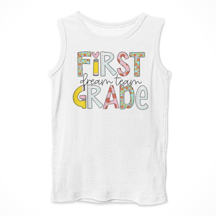 First Grade Dream Team Back To School 1st Grade Teacher Men Tank Top, First Grade Teacher Gifts, funny design First Grade Dream Team Back To School 1st Grade Teacher Men Tank Top, First Grade Teacher Gifts, funny design