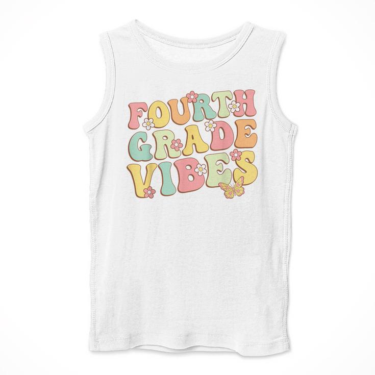 Fourth Grade Vibes Hello Team 4th Grade Teacher Kids Retro Men Tank Top, 4th Grade Teacher Gifts, funny design Fourth Grade Vibes Hello Team 4th Grade Teacher Kids Retro Men Tank Top, 4th Grade Teacher Gifts, funny design
