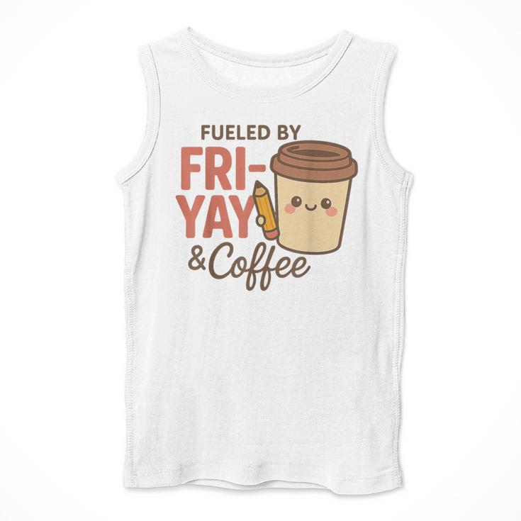 Friyay Teacher Coffee Friday School Cute Fri Yay Men Tank Top, funny design Friyay Teacher Coffee Friday School Cute Fri Yay Men Tank Top, funny design