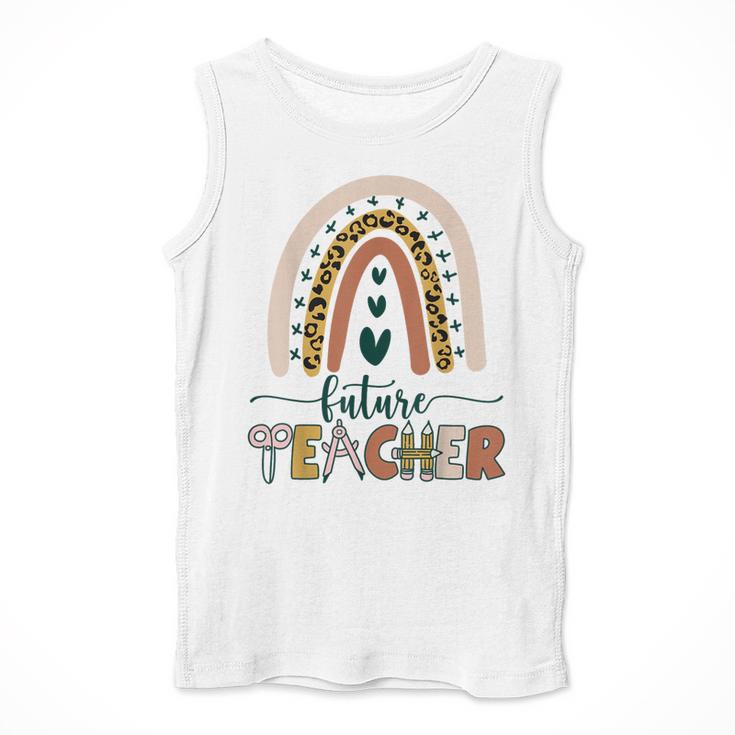Future Teacher Boho Rainbow Leopard New Grad Student Men Tank Top, Future Teacher Gifts, funny design Future Teacher Boho Rainbow Leopard New Grad Student Men Tank Top, Future Teacher Gifts, funny design