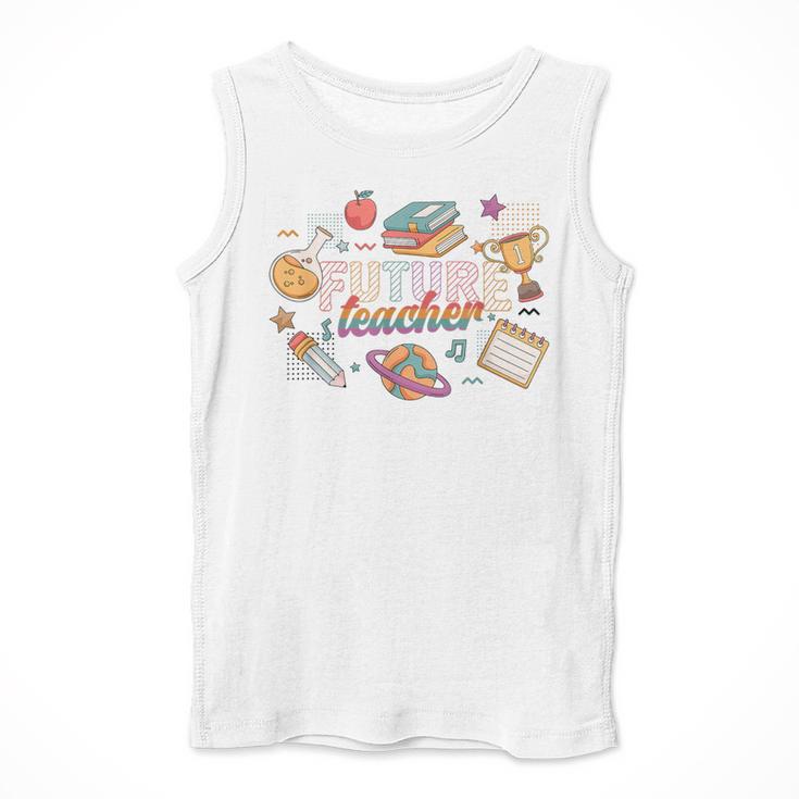 Future Teacher Costume For Kids Men Tank Top, Future Teacher Gifts, funny design Future Teacher Costume For Kids Men Tank Top, Future Teacher Gifts, funny design