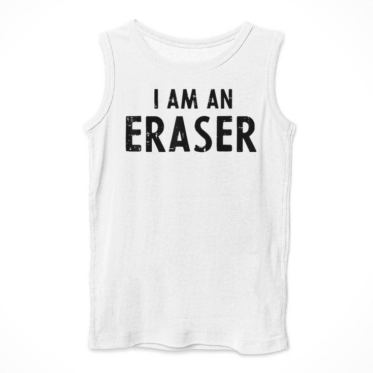 Halloween Teacher Im An Eraser Costume Kids Men Women Men Tank Top, funny design