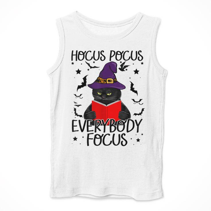 Hocus Pocus Everybody Focus Halloween Teacher For Men Women Men Tank Top, funny design Hocus Pocus Everybody Focus Halloween Teacher For Men Women Men Tank Top, funny design