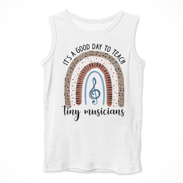 Its A Good Day To Teach Tiny Musicians Music Teacher Rainbow Men Tank Top, funny design Its A Good Day To Teach Tiny Musicians Music Teacher Rainbow Men Tank Top, funny design