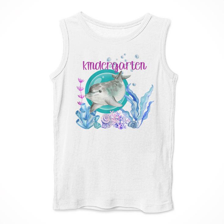 Kindergarten Teacher Dolphin Ocean Life Teaching Team Spirit Men Tank Top, funny design