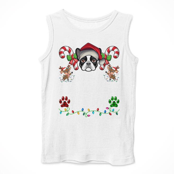 Most Likely Decorate Her Boston Terrier Dog Ugly Christmas Men Tank Top, Boston Terrier Christmas Gifts, funny design
