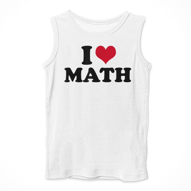 I Love Math Teacher Men Tank Top, funny design I Love Math Teacher Men Tank Top, funny design