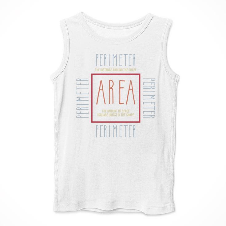 Math Teacher Area Perimeter Cool Math Math Teacher Men Tank Top, funny design Math Teacher Area Perimeter Cool Math Math Teacher Men Tank Top, funny design