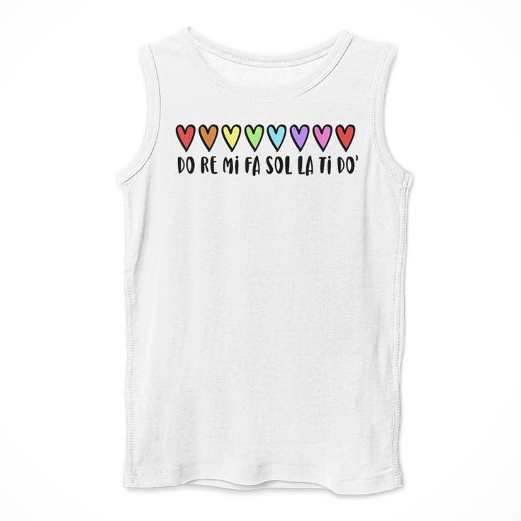 Music Teacher Hearts Music Teaching Men Tank Top, funny design