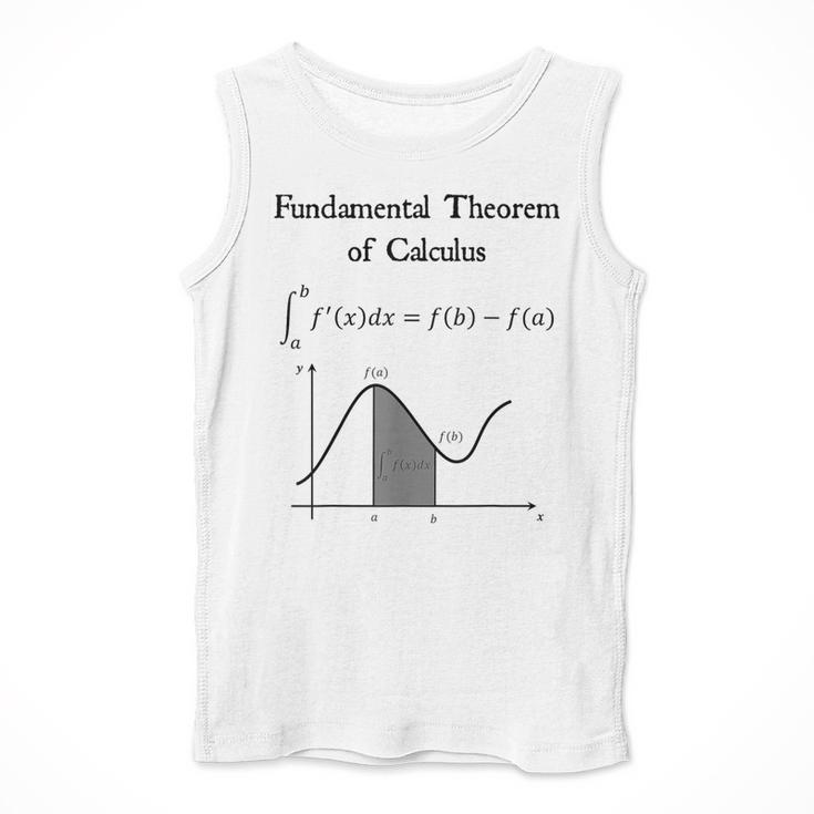Nerdy Fundamental Theorem Of Calculus Math Teacher Geek Men Tank Top, funny design Nerdy Fundamental Theorem Of Calculus Math Teacher Geek Men Tank Top, funny design