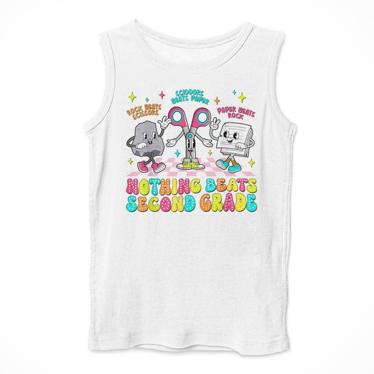 Nothing Beats 2nd Second Grade Back To School Teacher Kids Men Tank Top, 2nd Grade Teacher Gifts, funny design Nothing Beats 2nd Second Grade Back To School Teacher Kids Men Tank Top, 2nd Grade Teacher Gifts, funny design