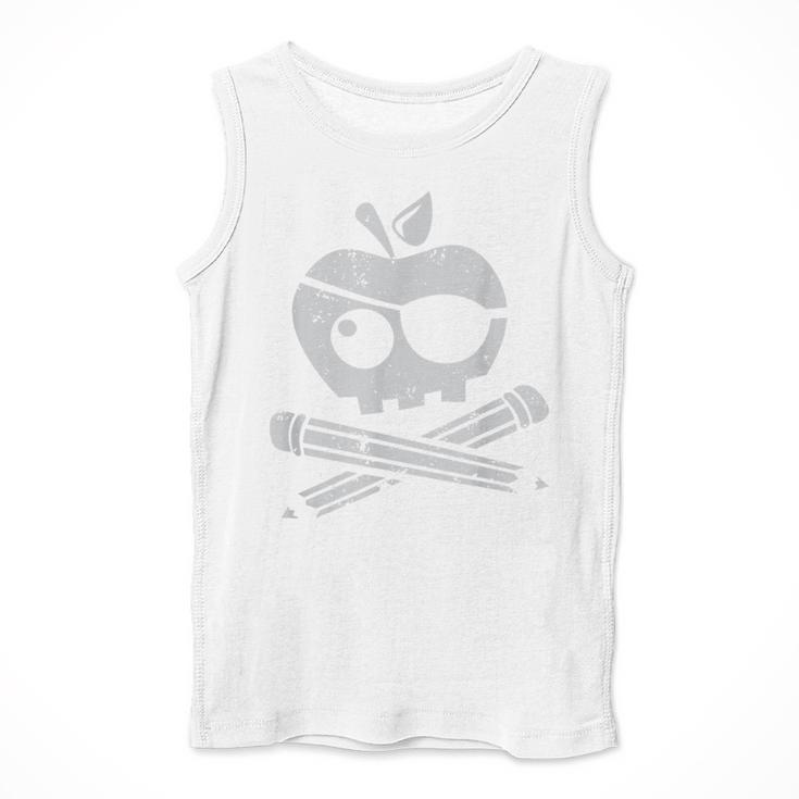 Pirate Teacher Men Tank Top, funny design Pirate Teacher Men Tank Top, funny design