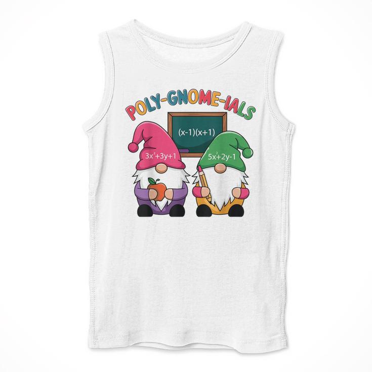 Poly-Gnome-Ials Algebra Teacher Calcul Teacher Men Tank Top, funny design Poly-Gnome-Ials Algebra Teacher Calcul Teacher Men Tank Top, funny design
