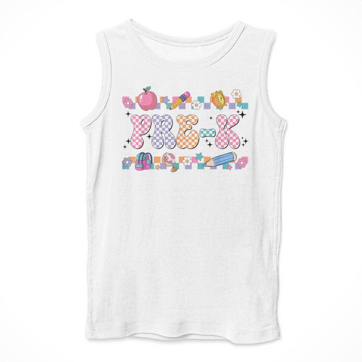 Pre-K Back To School Teachers Kids 1st Day Of School Men Tank Top, funny design Pre-K Back To School Teachers Kids 1st Day Of School Men Tank Top, funny design