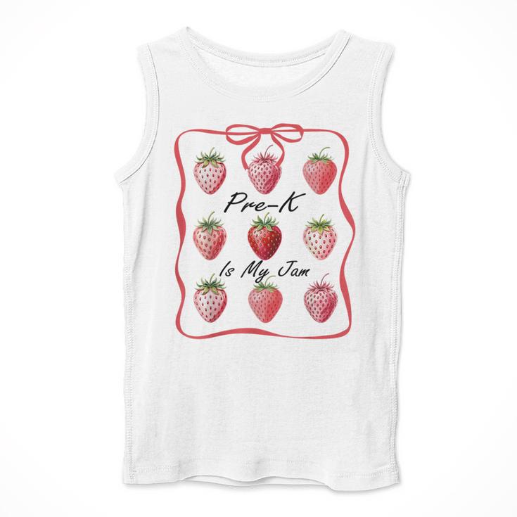 Pre K Is My Jam Teacher Team Crew Preschool Cute Strawberry Men Tank Top, funny design Pre K Is My Jam Teacher Team Crew Preschool Cute Strawberry Men Tank Top, funny design