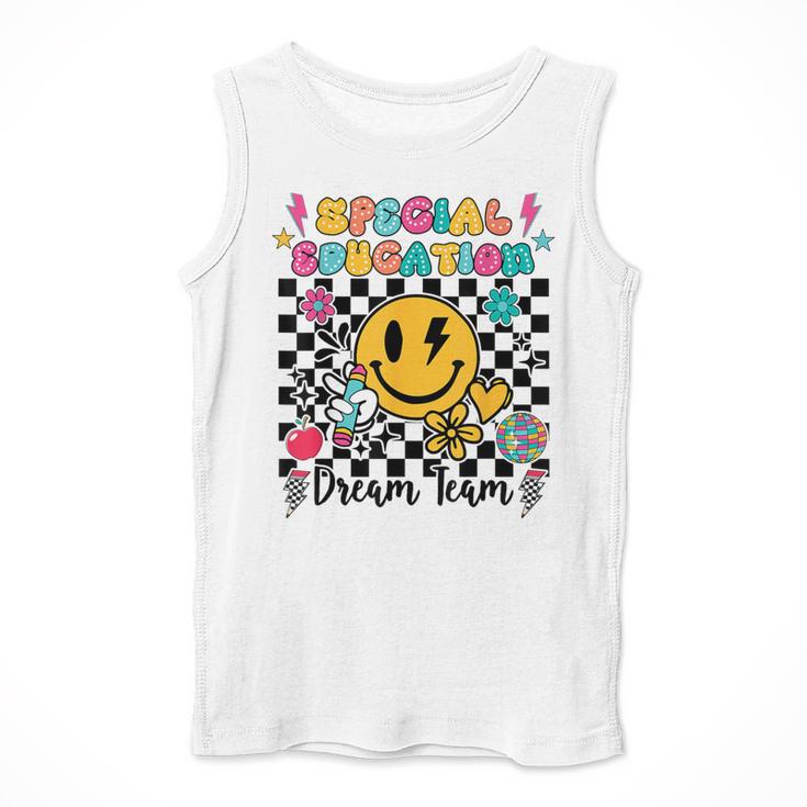 Retro Special Education Squad Groovy Dream Team Teacher Men Tank Top, Groovy Teacher Gifts, funny design Retro Special Education Squad Groovy Dream Team Teacher Men Tank Top, Groovy Teacher Gifts, funny design