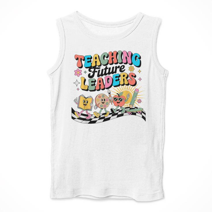 Retro Teaching Future Leaders Groovy Teacher Back To School Men Tank Top, Future Teacher Gifts, Groovy Teacher Gifts, funny design Retro Teaching Future Leaders Groovy Teacher Back To School Men Tank Top, Future Teacher Gifts, Groovy Teacher Gifts, funny design