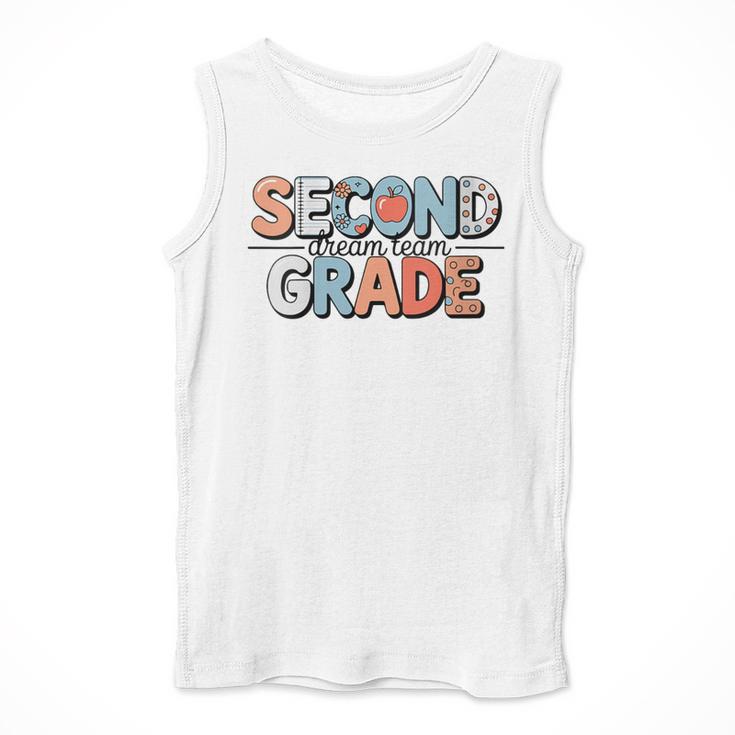 Second Grade Dream Team Back To School 2nd Grade Teacher Men Tank Top, 2nd Grade Teacher Gifts, funny design Second Grade Dream Team Back To School 2nd Grade Teacher Men Tank Top, 2nd Grade Teacher Gifts, funny design