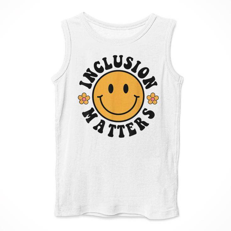 Special Education Teacher Autism Awareness Inclusion Matters Men Tank Top, funny design Special Education Teacher Autism Awareness Inclusion Matters Men Tank Top, funny design