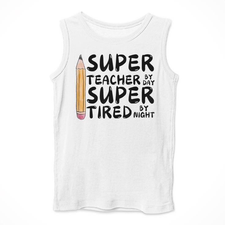 Super Teacher By Day Super Tired By Night Back To School Men Tank Top, Super Teacher Gifts, funny design Super Teacher By Day Super Tired By Night Back To School Men Tank Top, Super Teacher Gifts, funny design
