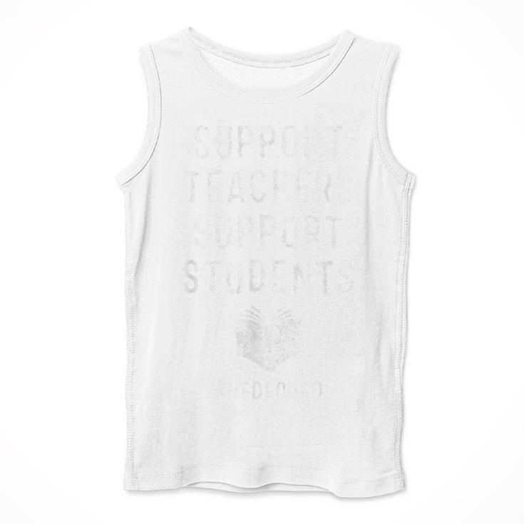 Support Teachers Support Students Red For Ed T-Shirt Men Tank Top, funny design Support Teachers Support Students Red For Ed T-Shirt Men Tank Top, funny design