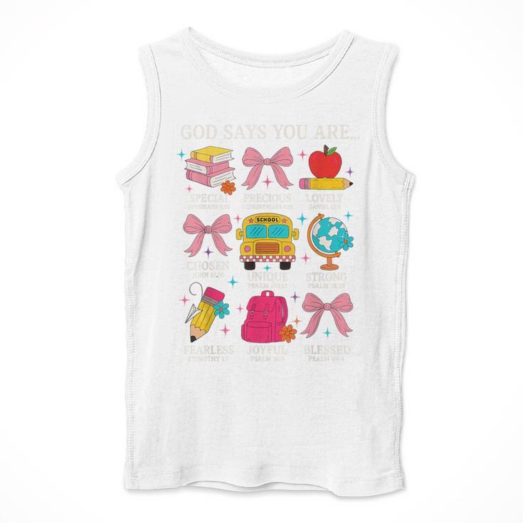 Teacher Christian God Says I Am Faith Religious Bible Verse Men Tank Top, funny design Teacher Christian God Says I Am Faith Religious Bible Verse Men Tank Top, funny design
