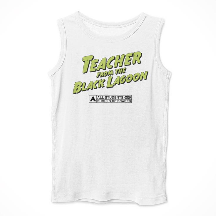 Teacher Halloween Tshirt Teacher From The Lagoon Men Women Men Tank Top, funny design Teacher Halloween Tshirt Teacher From The Lagoon Men Women Men Tank Top, funny design