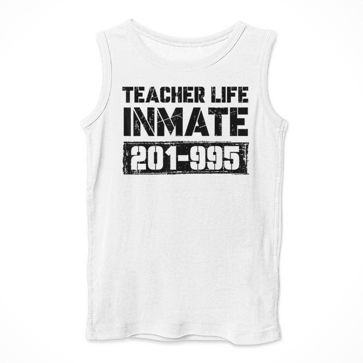 Teacher Life Jail Inmate Prisoner Halloween Costume Men Tank Top, funny design Teacher Life Jail Inmate Prisoner Halloween Costume Men Tank Top, funny design