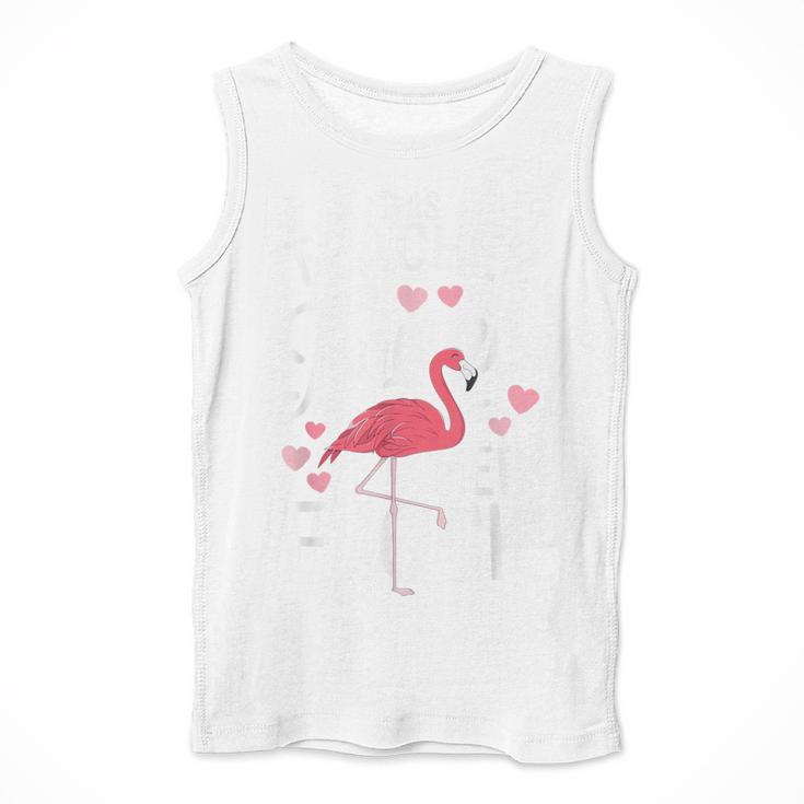 This Teacher Loves Her Flock Flamingo Teacher Class Men Tank Top, funny design