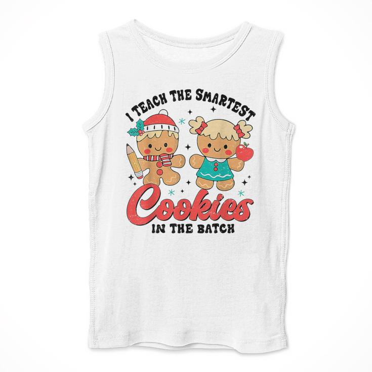 Teacher Of Smart Cookies Cute Gingerbread Teacher Christmas Men Tank Top, funny design Teacher Of Smart Cookies Cute Gingerbread Teacher Christmas Men Tank Top, funny design