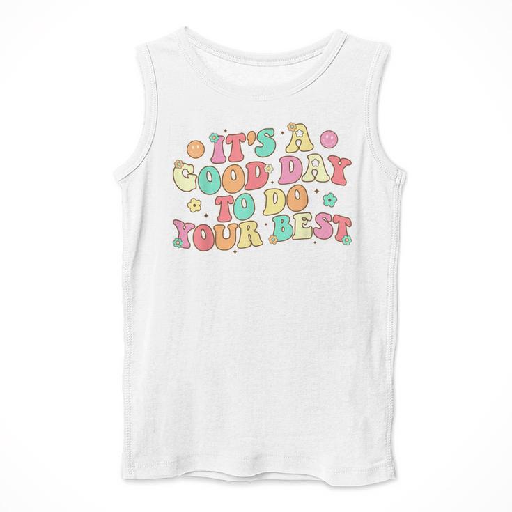 Teacher Testing Shirt It's A Good Day To Do Best Groovy Men Tank Top, Groovy Teacher Gifts, funny design