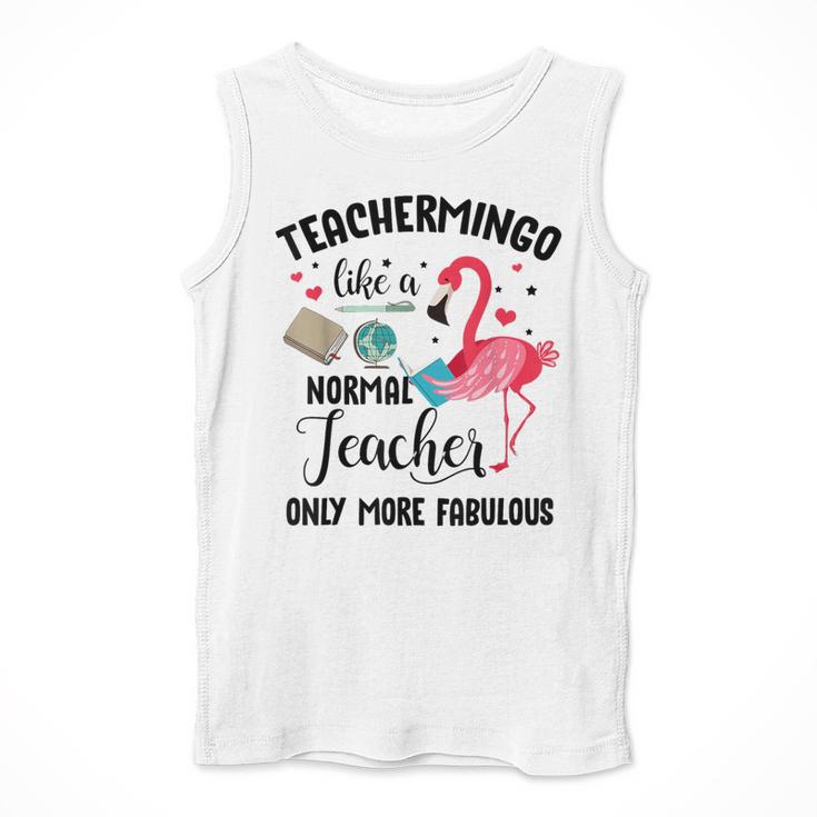 Teachermingo Like A Normal Teacher Only More Fabulous Men Tank Top, funny design
