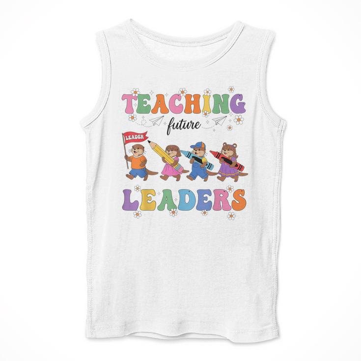 Teaching Future Leaders Otter Back To School Teacher Men Tank Top, Future Teacher Gifts, funny design Teaching Future Leaders Otter Back To School Teacher Men Tank Top, Future Teacher Gifts, funny design