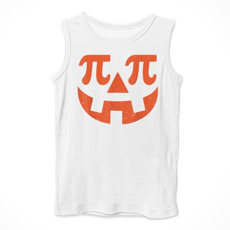 Thanksgiving Math Teacher Pumpkin Pi Pie Math Costume Men Tank Top, funny design