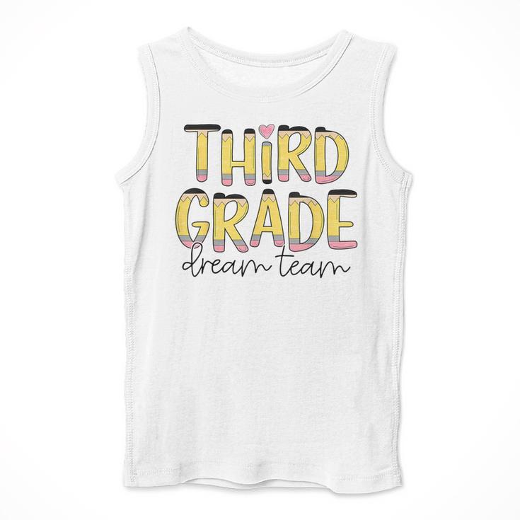 Third Grade Dream Team 3rd Grade Teacher Back To School Kids Men Tank Top, funny design Third Grade Dream Team 3rd Grade Teacher Back To School Kids Men Tank Top, funny design