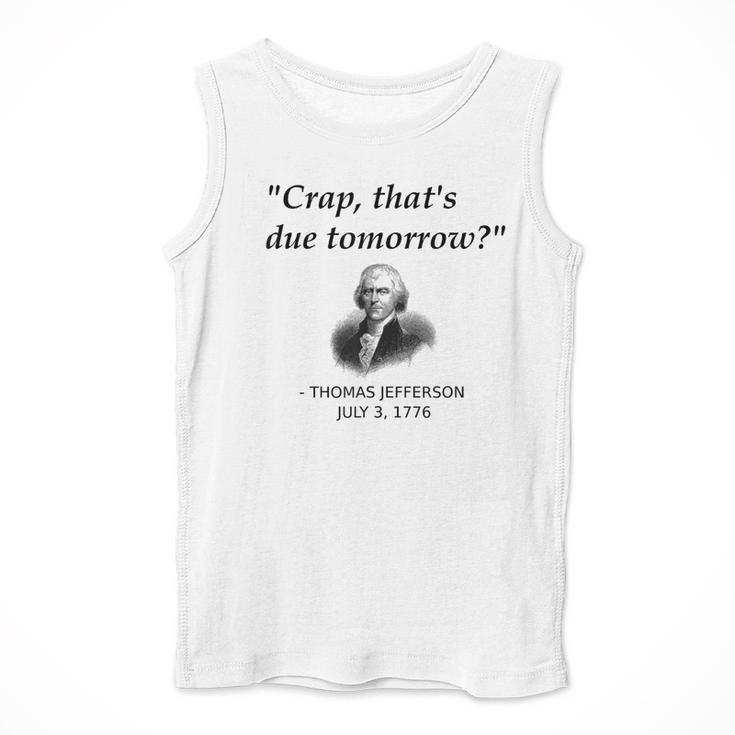 Thomas Jefferson USA History Teacher Student Men Tank Top, History Teacher Gifts, funny design