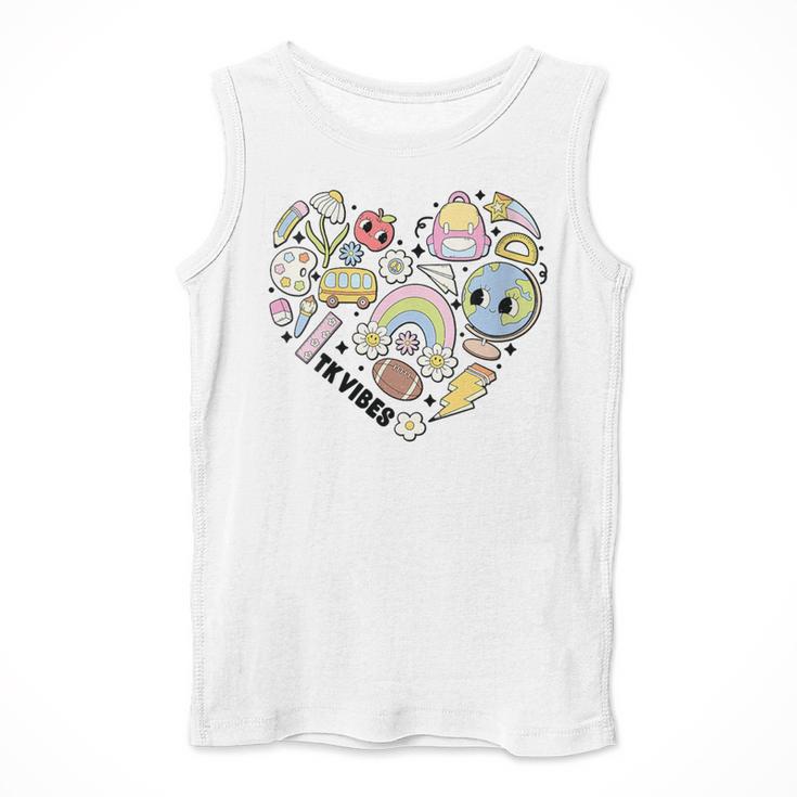 TK Vibes Back To School TK Kid Girl TK Team TK Teacher Women Men Tank Top, funny design