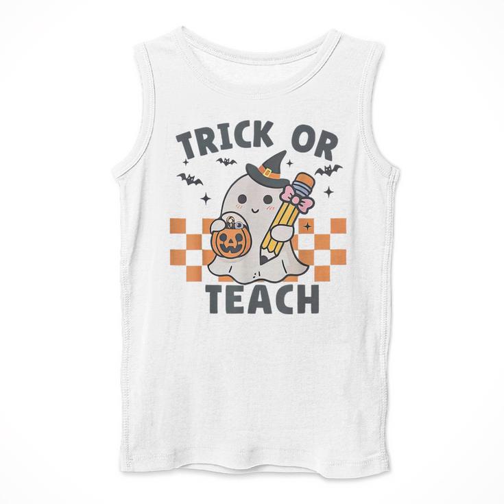 Trick Or Teach Teacher Men Tank Top, funny design Trick Or Teach Teacher Men Tank Top, funny design