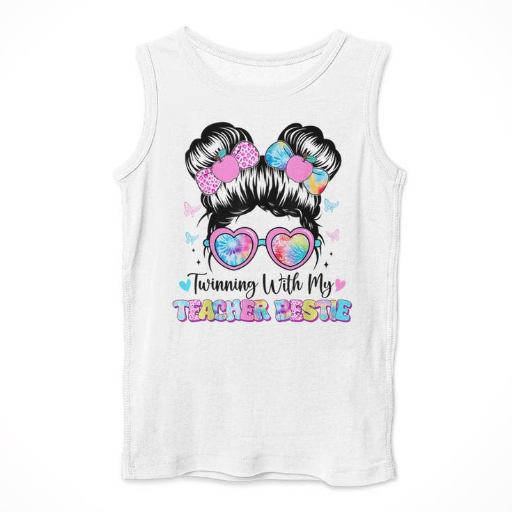 Twinning With My Teacher Bestie Twin Day Friends Teacher Men Tank Top, Friend Gifts, funny design Twinning With My Teacher Bestie Twin Day Friends Teacher Men Tank Top, Friend Gifts, funny design