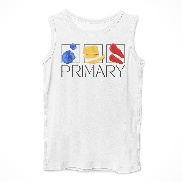 Women Art Teacher Back To School Artist Primary Color Theory Men Tank Top, funny design