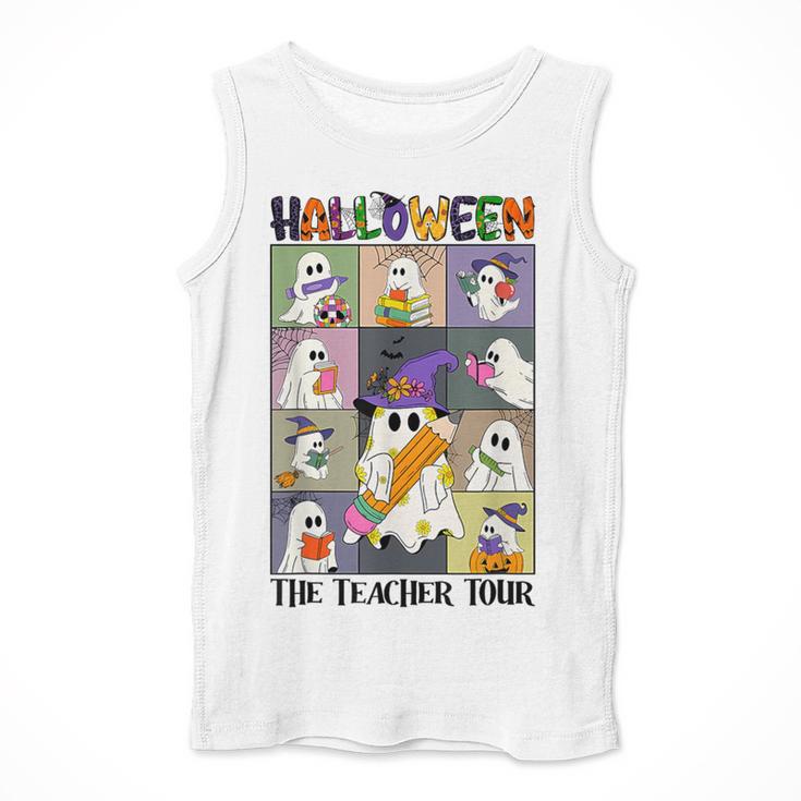 Women Halloween The Teacher Tour Ghosts Pencil Pumpkins Men Tank Top, funny design Women Halloween The Teacher Tour Ghosts Pencil Pumpkins Men Tank Top, funny design
