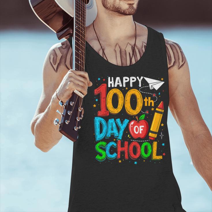 100th Day Of School Teachers Kids Happy 100 Days Men Tank Top, gift for family, gift for coworker
