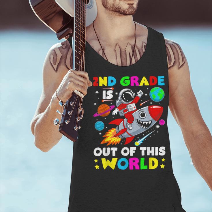 2nd Grade Is Out Of This World Space Rocket Planets Teacher Men Tank Top, 2nd Grade Teacher Tank Tops, gift for family, gift for coworker 2nd Grade Is Out Of This World Space Rocket Planets Teacher Men Tank Top, 2nd Grade Teacher Tank Tops, gift for family, gift for coworker